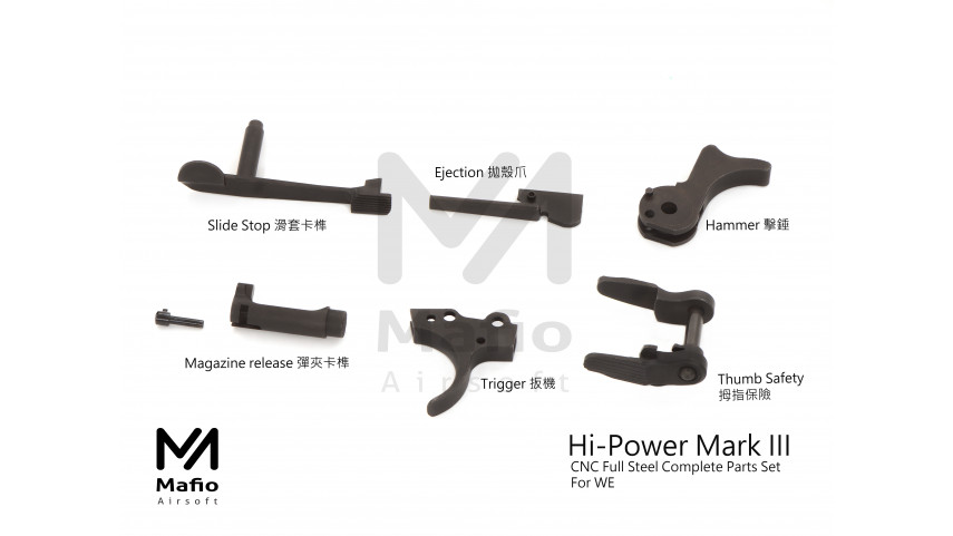 Hi-Power Mark III Complete Parts Set