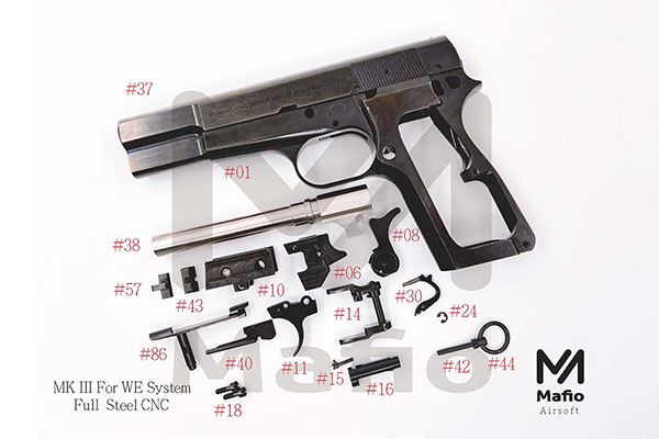 WE WAS-001 MK III 大套件｜Mafioso Airsoft