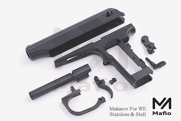 WE WAS-002 Makarov-Steel-Kits馬卡洛夫黑鋼｜Mafioso Airsoft